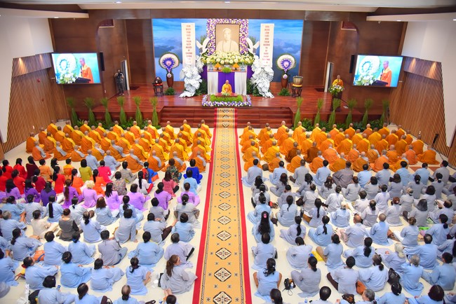 Lễ giỗ Tổ khai sáng chùa Hoằng Pháp lần thứ 35