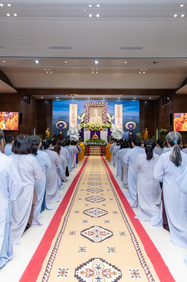 Lễ giỗ Tổ khai sáng chùa Hoằng Pháp lần thứ 35