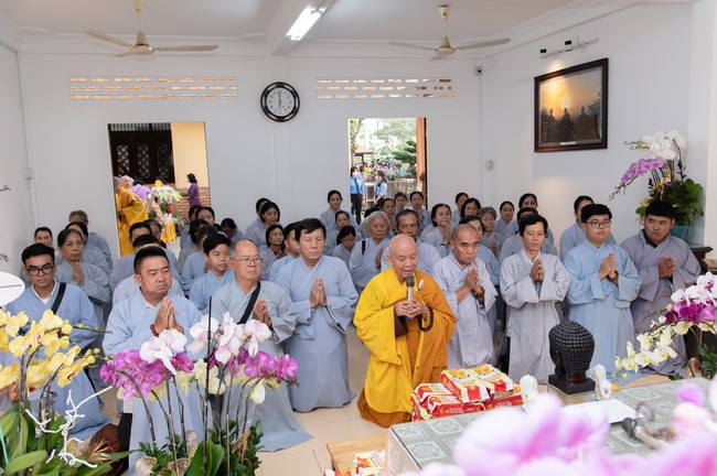 Lễ giỗ Tổ khai sáng chùa Hoằng Pháp lần thứ 35