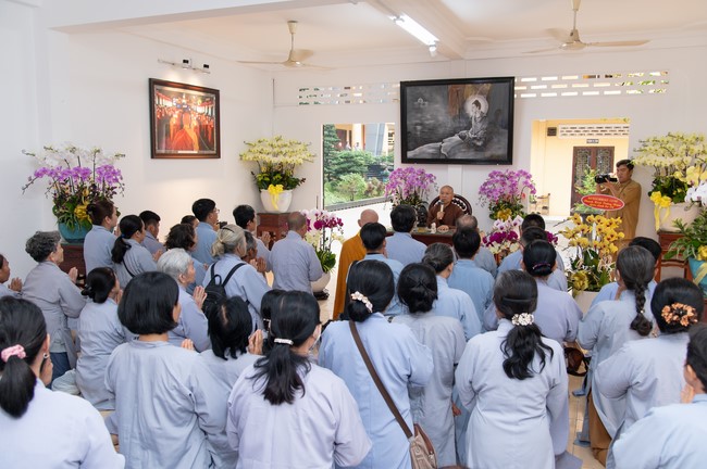 Lễ giỗ Tổ khai sáng chùa Hoằng Pháp lần thứ 35