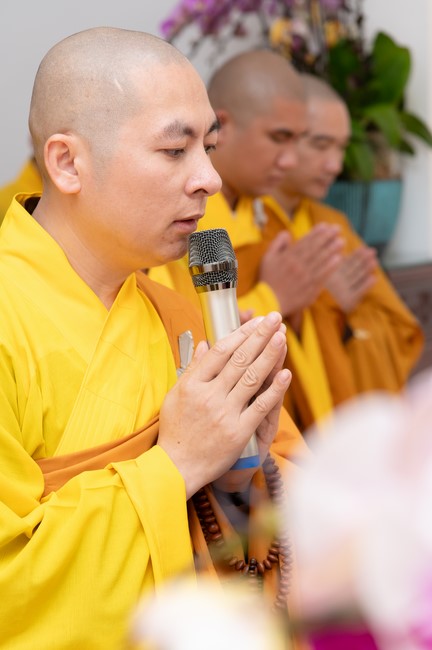 Lễ giỗ Tổ khai sáng chùa Hoằng Pháp lần thứ 35