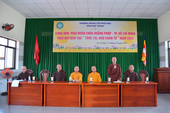 Quỹ đào tạo Tăng tài NCT cúng dường đến các trường TCPH tại 6 tỉnh miền Tây: Bến Tre, Trà Vinh, Vĩnh Long, Bạc Liêu, Sóc Trăng, Đồng Tháp