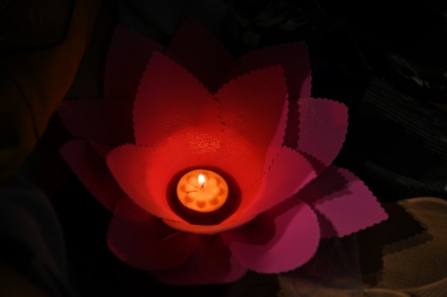 Lantern Candle Lighting Ceremony to commemorate the ordination of Bodhisattva Avalokiteśvara