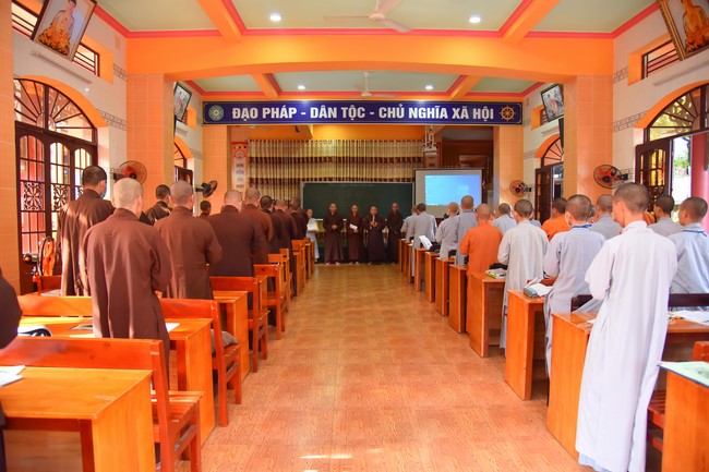 Quỹ đào tạo Tăng tài NCT cúng dường đến trường Trung cấp Phật học tỉnh Tây Ninh