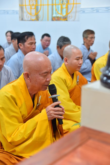 The 10th One-Day Retreat at Minh Chat ashram in Can Tho