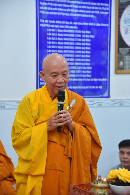 The 10th One-Day Retreat at Minh Chat ashram in Can Tho