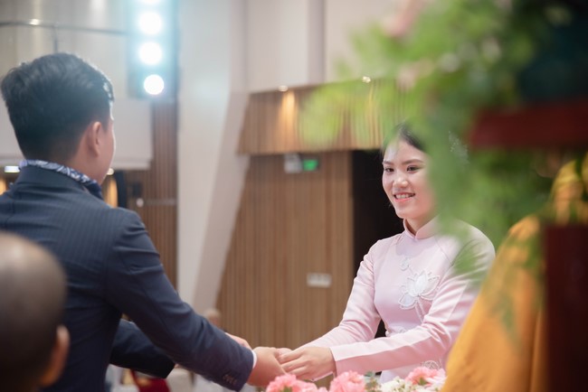 Wedding Ceremony at the pagoda