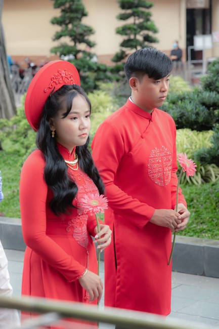 Wedding Ceremony at the pagoda
