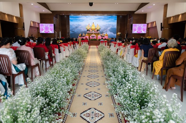 Wedding Ceremony at the pagoda