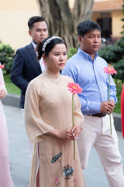 Wedding Ceremony at the pagoda