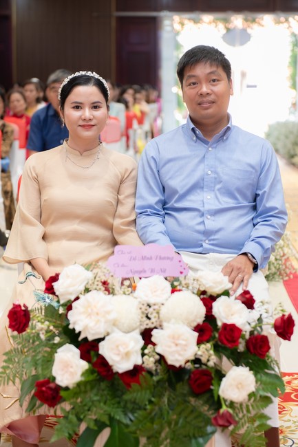 Wedding Ceremony at the pagoda