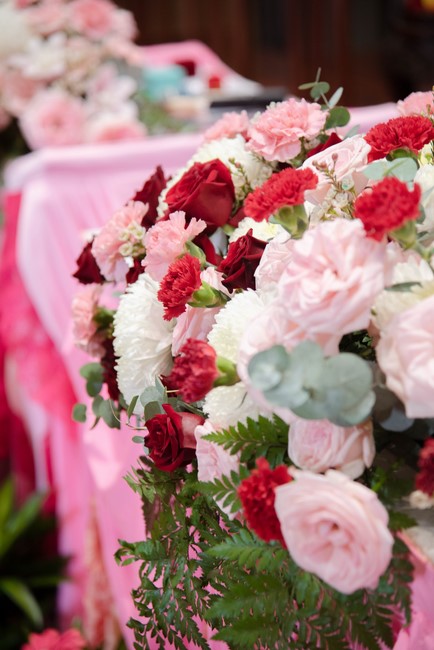 Wedding Ceremony at the pagoda
