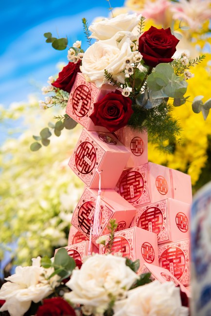 Wedding Ceremony at the pagoda
