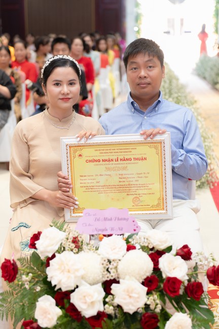 Wedding Ceremony at the pagoda