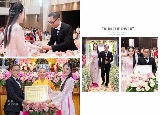 Wedding Ceremony at the pagoda