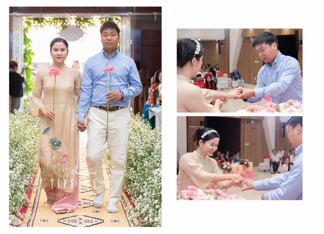 Wedding Ceremony at the pagoda