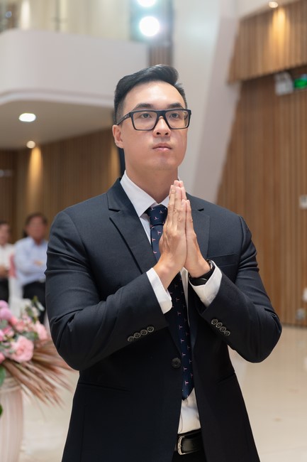 Wedding Ceremony at the pagoda