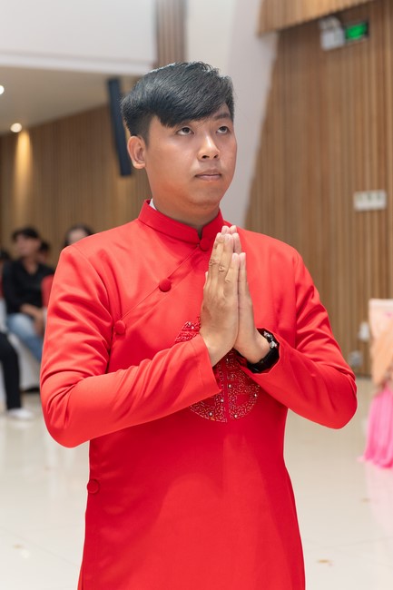 Wedding Ceremony at the pagoda