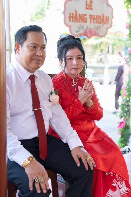 Wedding Ceremony at the pagoda