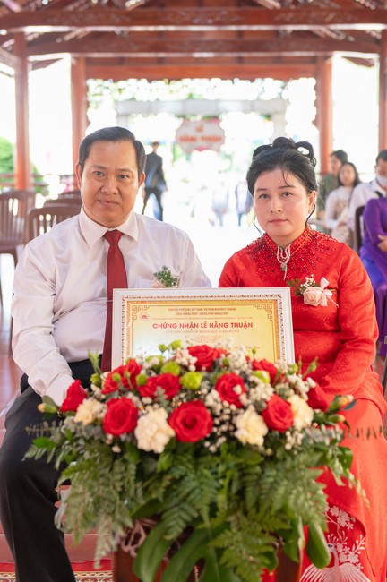 Wedding Ceremony at the pagoda