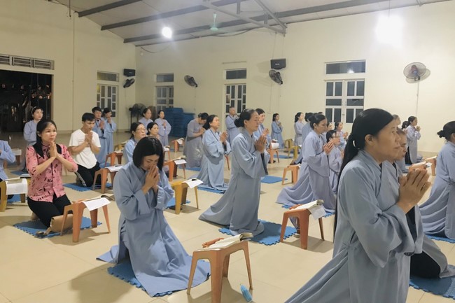Repentant Ceremony at Dong Cao pagoda, Thanh Hoa