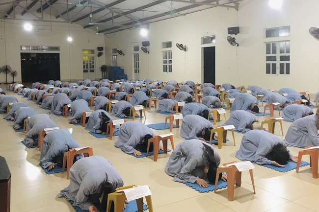Repentant Ceremony at Dong Cao pagoda, Thanh Hoa