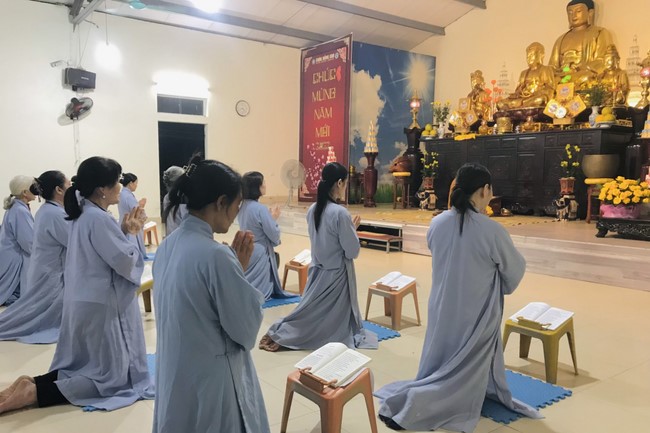 Repentant Ceremony at Dong Cao pagoda, Thanh Hoa