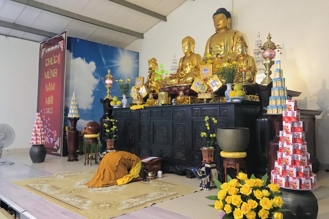 Repentant Ceremony at Dong Cao pagoda, Thanh Hoa