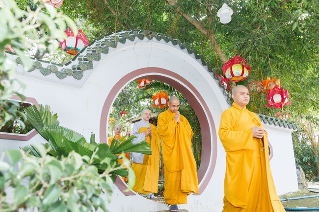 Attending the wedding ceremony at the temple and visit to Dong Nai branch by Charity Board