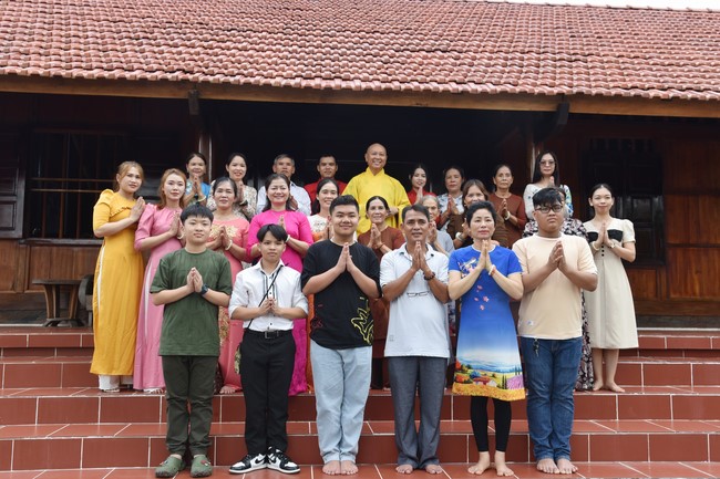 Attending the wedding ceremony at the temple and visit to Dong Nai branch by Charity Board