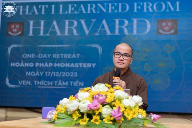 Pháp thoại “What Harvard teaches and doesn’t teach me! A transformative journey of a Buddhist monk at Harvard” – Đại đức Thích Tâm Tiến