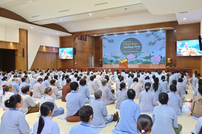37th Practical Dharma Program of 101st Seven-Day Retreat.