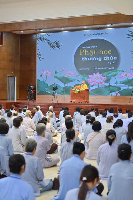 37th Practical Dharma Program of 101st Seven-Day Retreat.