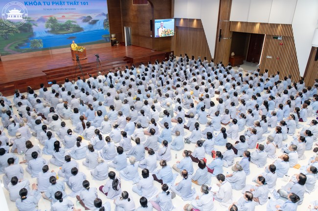 Opening the 101st Seven - Day Retreat