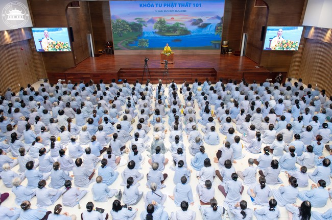 Opening the 101st Seven - Day Retreat