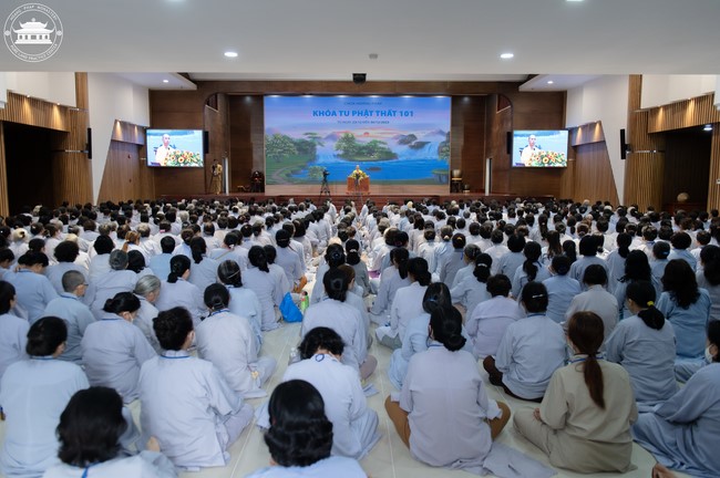 Opening the 101st Seven - Day Retreat