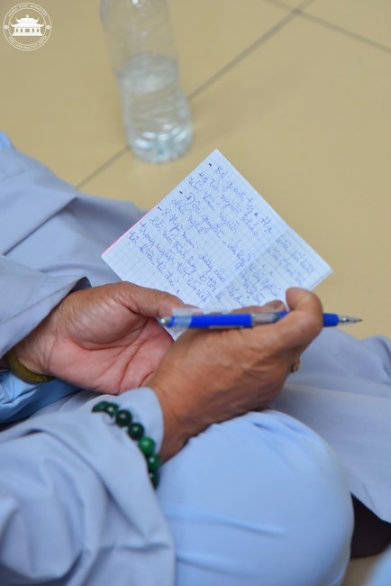 Dharma talk “The old road we walked” in the 101st Seven-day Retreat