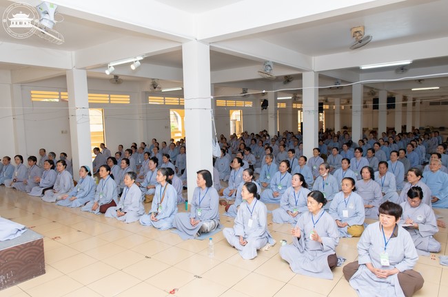 Dharma talk “The old road we walked” in the 101st Seven-day Retreat