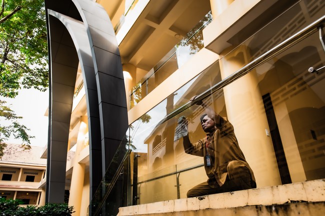 Dharma talk Contemplating of the Buddha statue to recite His name in the 101st Seven-day Retreat