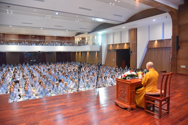 Dharma talk The meaning of seven-day retreat in the 101st Seven-day Retreat