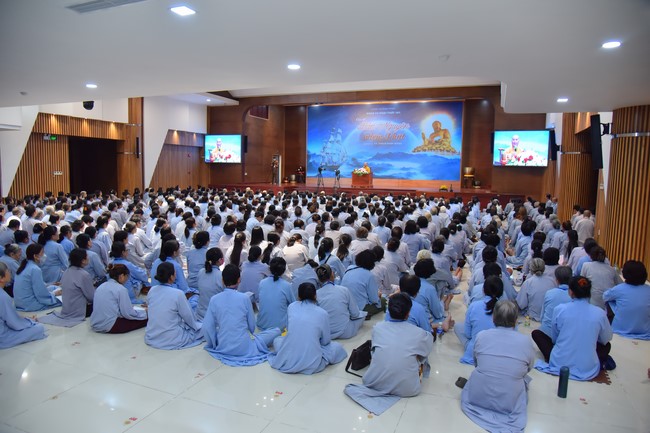 Dharma talk The meaning of seven-day retreat in the 101st Seven-day Retreat