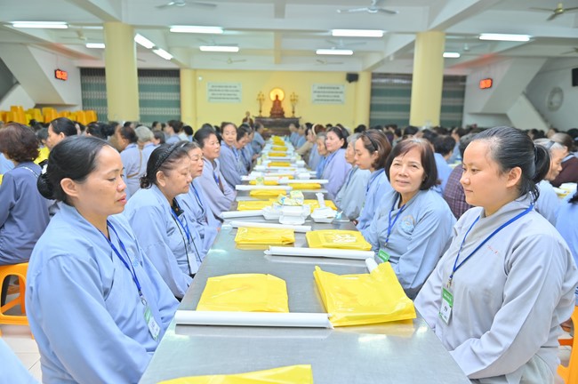 Kết khóa Khóa tu Phật thất lần 101