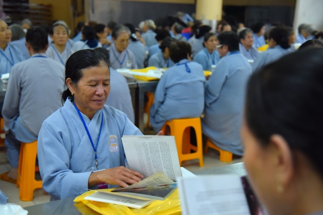 Kết khóa Khóa tu Phật thất lần 101