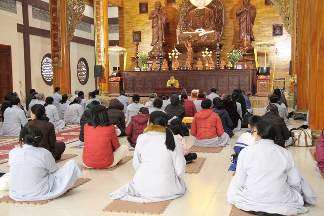 Chùa Giai Lam - Hà Tĩnh: Tu niệm Phật một ngày và Tổng kết Phật sự năm 2023.