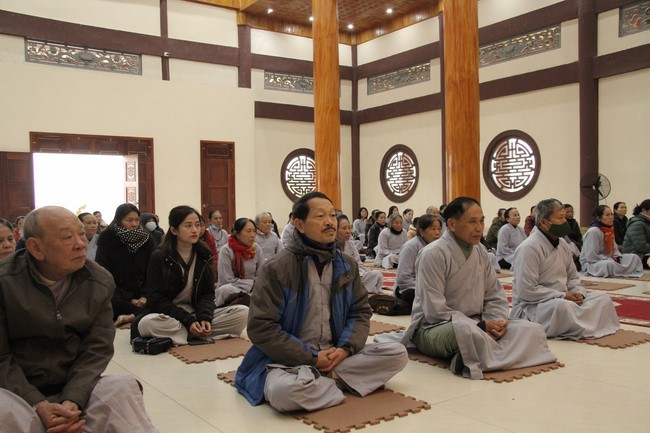 Chùa Giai Lam - Hà Tĩnh: Tu niệm Phật một ngày và Tổng kết Phật sự năm 2023.