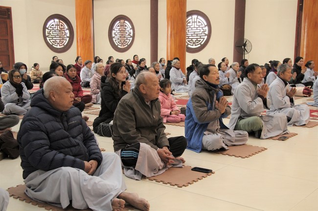 Chùa Giai Lam - Hà Tĩnh: Tu niệm Phật một ngày và Tổng kết Phật sự năm 2023.