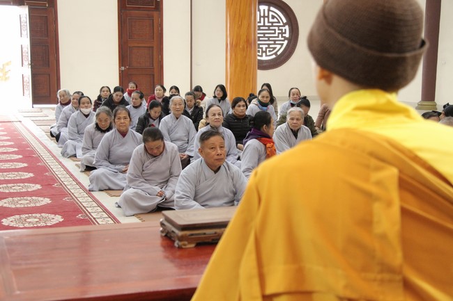 Chùa Giai Lam - Hà Tĩnh: Tu niệm Phật một ngày và Tổng kết Phật sự năm 2023.