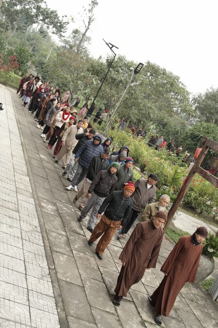 Chùa Giai Lam - Hà Tĩnh: Tu niệm Phật một ngày và Tổng kết Phật sự năm 2023.