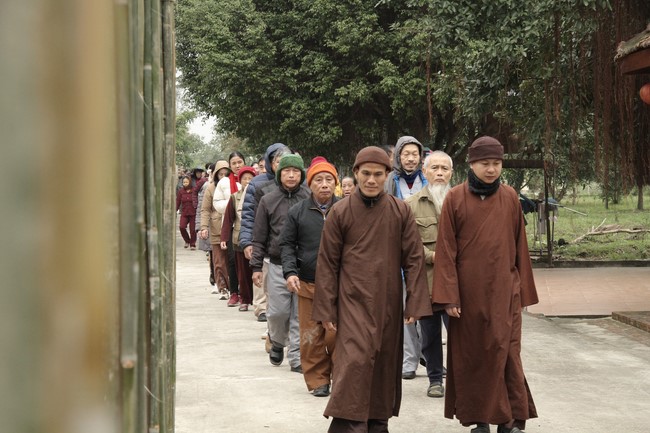 Chùa Giai Lam - Hà Tĩnh: Tu niệm Phật một ngày và Tổng kết Phật sự năm 2023.