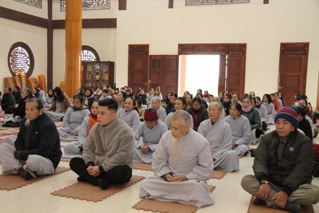 Chùa Giai Lam - Hà Tĩnh: Tu niệm Phật một ngày và Tổng kết Phật sự năm 2023.